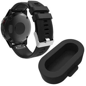 Weiche Gummi Sensor Stecker Abdeckung TPU Hülle für Garmin Fenix 5S 7 Quatix 5 Vivosport - Bild 1 von 31