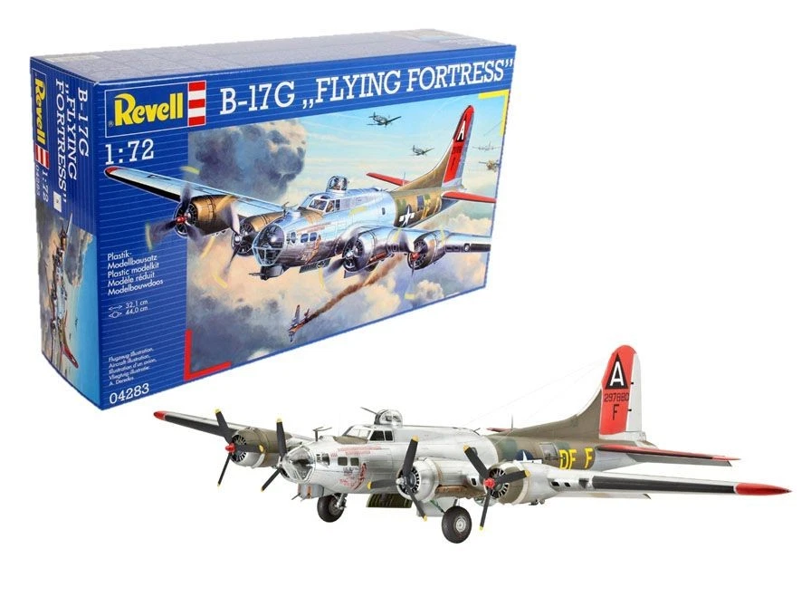 Revell 1/72 B-17g Flying Fortress Scatola di montaggio