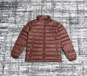 Patagonia Puffer Jacket Full Zip Down Insulated Lightweight Boy’s Size M (10) - Picture 1 of 9