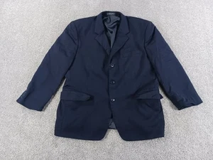 Albert Nipon S44 Herren Sportmantel Blau 3 Knöpfe Wollmischung - Bild 1 von 16