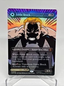 MTG: Spider-Man - Eddie Brock (Borderless) Foil M 0233 - Picture 1 of 2