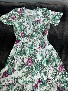 Maxi abito donna taglia XS floreale di Anthropologie Sunday Mi Amor - Foto 1 di 10