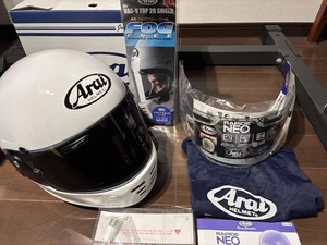Arai Rapide Neo S Talla Blanco - Imagen 1 de 9
