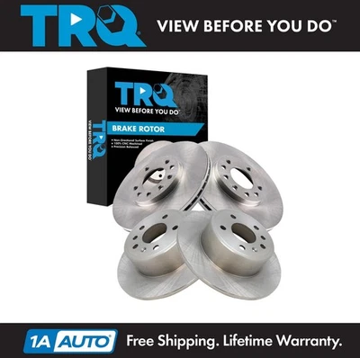 Juego de rotor de freno de disco delantero y trasero TRQ para Saab 9-3 900 Saturn serie L nuevo Foto 1 de 4