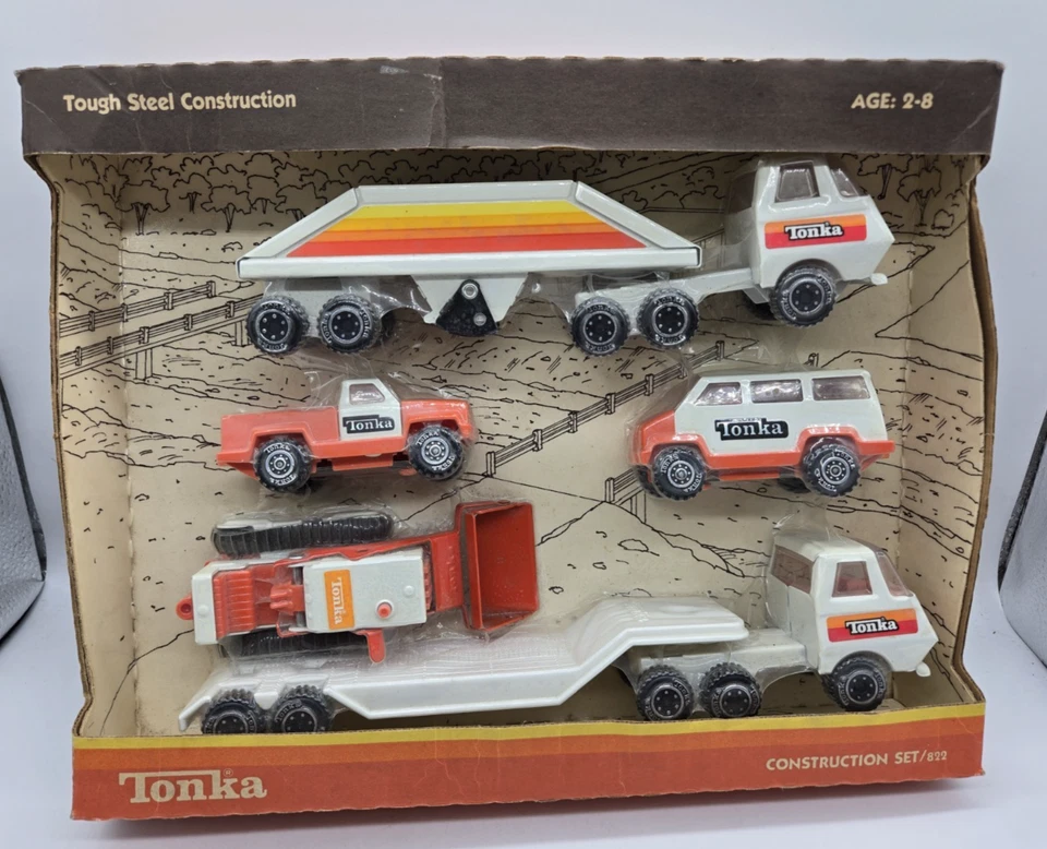 Vintage Tonka Construction Set 822, NEW/SEALED, 1980 - Image 1 of 4