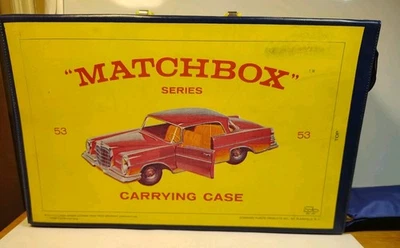 Estuche de transporte Matchbox Series 53 y 66 1965: 2 bandejas, 13"*8"*4" aproximadamente Foto 1 de 4