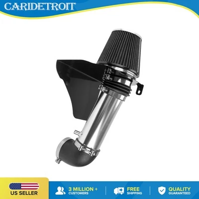 Kit de admisión de aire frío negro con protector térmico para Dodge Challenger V8 2009-2010 5,7 L Foto 1 de 4