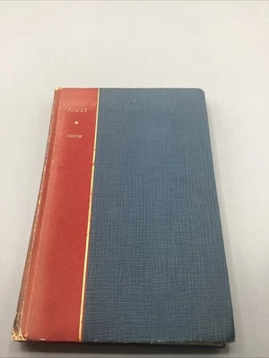 Antique FAUST by Johann Wolfgang Von Goethe-HC- Three Sirens Press - Image 1 of 4