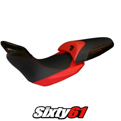 Cubierta de asiento roja Tappezzeria Ducati Multistrada 1200/1260 2015-2018 2019 2020 Foto 1 de 4