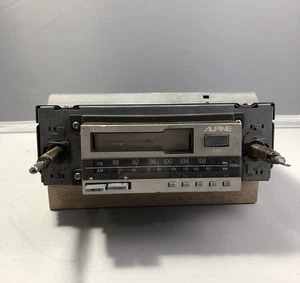 Vintage Alpine Model 7212 Am Fm Radio Cassette Player Untested - Picture 1 of 18