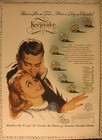 KEEPSAKE DIAMOND RING  Philadelphia whisky VINTAGE OLD PRINT AD 1947