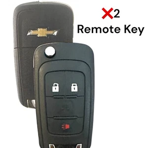 2 For 2013 2014 2015 2016 2017 Chevrolet Trax Keyless Entry Remote Car Key Fob - Picture 1 of 1