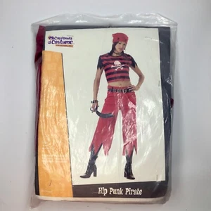 California Tween JR Girls HIP PUNK PIRATE Dress Up Costume Dress Up Cosplay 3-5 - Picture 1 of 2