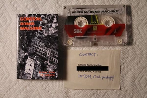 General Bomb Machine - Black Rain Austrian private cassette PROG metal TESTED - Picture 1 of 1