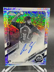 2021 Topps Chrome ALI SANCHEZ MINI DIAMOND REFRACTOR AUTO METS RC RA-ALS - Picture 1 of 1