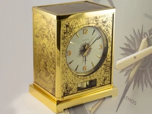 Original Jaeger-LeCoultre Atmos Tischuhr Sky Map Cal. 526-5 aus ca 60er Ref 5802 - Bild 1 von 16