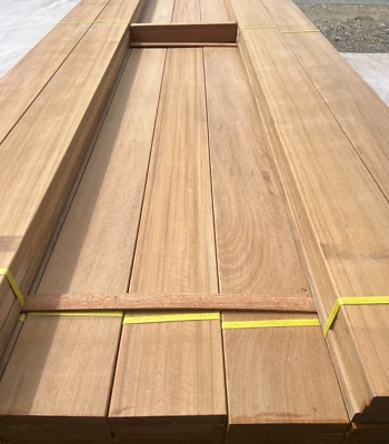 Terrassendielen Bangkirai glatt 25x145mm, Hartholz, für Terrasse, Balkon, Pool - Bild 1 von 4