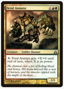Magic the Gathering Feral Animist (x4) PLAYSET MtG Guildpact NM/LP - Picture 1 of 1