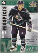 2004-05 ITG Heroes and Prospects Fall Expo #40 Chris Kunitz