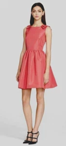 Neu mit Etikett schönes Designerkleid rot Valentino rosa Taft Größe IT 44 (US 06) - Bild 1 von 4