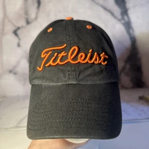 OSU Titleist Sombrero Negro Naranja Ajustable Gemelos Empresa De Colección Regreso al Cole - Imagen 1 de 11