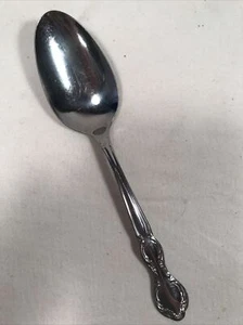 Cuchara para servir de acero inoxidable Wm Rogers & Son ROYAL MANOR 7-7/8 pulgadas - Imagen 1 de 4