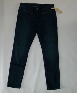 JEANS de mezclilla MICHAEL KORS ajustados ajustados azules elásticos para mujer talla 6 NUEVO - Imagen 1 de 5