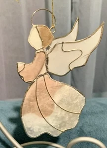 ¡HERMOSO ADORNO ÁNGEL CAPIZ SHELL! ¡NAVIDAD! - Imagen 1 de 6