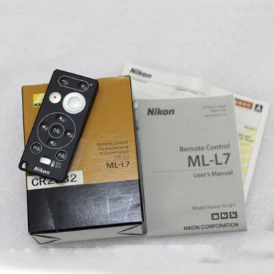 ML-L7 remote control for Nikon P1000 Z5 Z30 Z50 Zf Zfc Z6II Z6III Z7II B600 P950 - Image 1 of 2