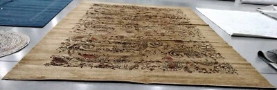 Tapete bege/multi 12' x 18' costas mancha, preço reduzido 1172748039 LNH224A-1218 - Imagem 1 de 4