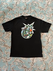 VINTAGE DIAMOND SUPPLY CO THE HUNDREDS HAWAII ATOM BOMB T-SHIRT (LARGE) (BLACK) - Picture 1 of 15