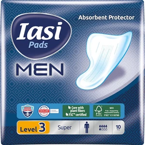 MEN Super, Livello Di Protezione 3, Scudi Assorbenti per Perdite Urinarie Maschi - Foto 1 di 7