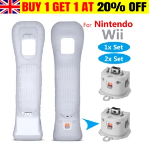 Motion Plus Adapter Sensor & Silicon Sleeve for Nintendo Wii Remote Controller - Picture 1 of 11