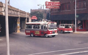 ATA #101 Bus Front Engined New Look Era Flxible Aurora Illinois 1973 Postcard - Picture 1 of 2