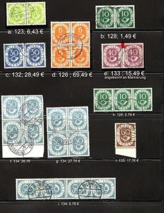 Valores de bocina postal de Alemania como par, 4-er, VB, bloque de cuatro g.; ¡elige por favor! #d724 - Imagen 1 de 9