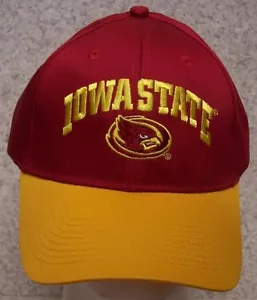 Gorra de béisbol bordada NCAA Iowa State Cyclones NUEVA 1 sombrero talla para todos - Imagen 1 de 2