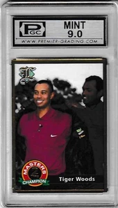 TIGER WOODS 2001 LEGENDS SPORTS 2 VECES MASTERS CAMPEÓN CALIFICADO COMO NUEVO 9 PGC - Imagen 1 de 2