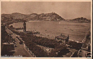 POSTAL DE SAN SEBASTIAN 1935 BALNEARIO DE LA PERLA POSTCARD POSTKARTE CC02664 - Imagen 1 de 1
