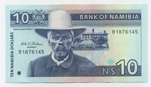 Namibia 10 Dollar ND 1993 Pick 1 UNC unzirkulierte Banknote - Bild 1 von 2