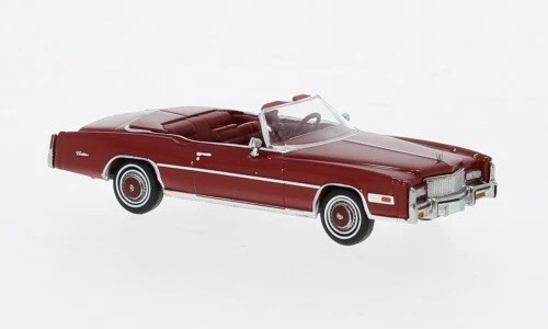 Brekina 19758 - 1/87 Cadillac Eldorado Convertible, Rosso, 1976 - Nuovo - Immagine 1 di 1