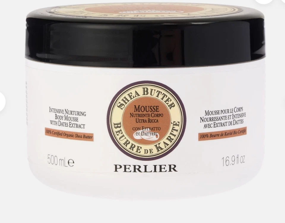 Perlier Shea Butter and Date Body Mousse  16.9 fl. oz Sealed - Image 1 of 1