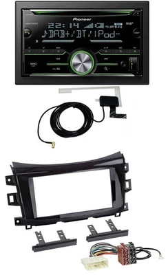 Pioneer CD USB MP3 Bluetooth 2DIN DAB Autoradio für Nissan Navara (ab 16) - Bild 1 von 4