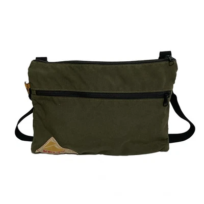 Auténtico bolso de hombro KELTY - de nailon negro caqui Foto 1 de 4