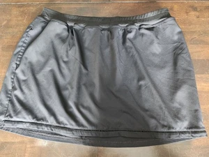 St Johns Bay Active Skort Skirt Womens Size 2X Black Pockets Relaxed - Picture 1 of 8