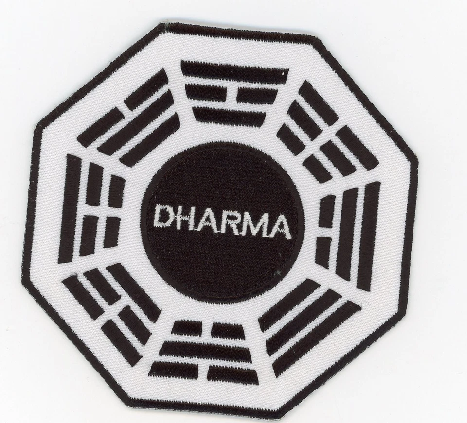 PATCH LOST DHARMA  IRON ON PArche - Image 1 of 1