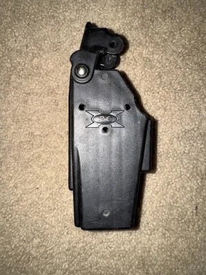 Blade Tech X26 Taser Holster Police Duty Belt Serpa Black Left Hand Used USA - Image 1 of 4