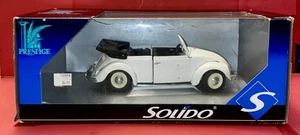 Prestige Solido 1:18 White VW Beetle Convertible Dukes Of Hazzard Hogg’s Beetle - Picture 1 of 4