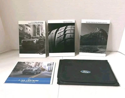 2022 Ford F150 Lighting Supplemental Owners Manual Set OEM  - Image 1 of 4