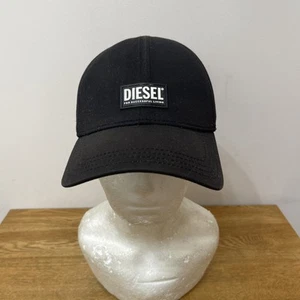 Diesel men's black snapback baseball cap - one size - Picture 1 of 9