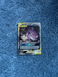 Gengar & Mimikyu GX (Alternate Full Art) - Team Up #165/181 - UR Holo LESEN - Bild 1 von 4